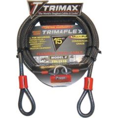 Trimax TDL3010 Dual Loop Quadra Braid Trimaflex Cable, Trimax locks