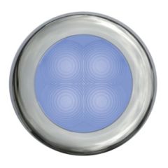 Slim Line Blu White Bezel w/Spacer 12V, LED UV resistant lamps