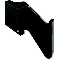 Minn Kota 1810363 Raptor Port 6" Jack Plate Bracket, Black, boat owners, Minn Kota Raptor Shallow Water Anchors, aluminum construction, powder-coated exterior, stainless steel hardware, 5-year warranty, sleek black design, fishing game, fishing adventures
