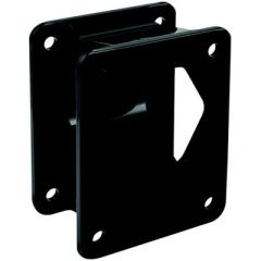 Minn Kota 1810370 Raptor Setback Bracket, Black, Aluminum Construction, Stainless Steel Hardware