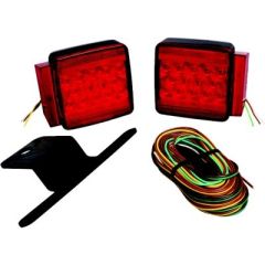 Wesbar LED Tail Light Kit, Boat Trailer Tail Lights