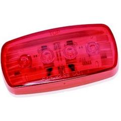 Wesbar 38 Series LED Side Marker Clearance Light, Red, Fulton/Wesbar, LED technology, visibility, safety, vehicle, energy-efficient, durable, style, compact, installation, performance, power consumption, lighting system, appearance, quality, visibility.