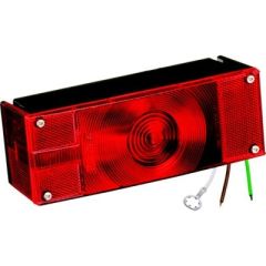 Submersible Tail Light, Left, Waterproof Design, FMVSS/CMVSS 108 Requirements, Compact Size, 8-Function Capabilities, Fulton/Wesbar Quality