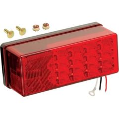 LED Low Profile Light, Left Side Only, Tail Light, LED Technology, Energy Efficient, Long Lasting, Compact Design, Fulton/wesbar, 8 Functions, Maximum Visibility, Safety, Vehicle Lighting, LED Technology Benefits