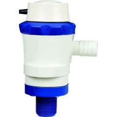 Shurflo 357-116-10 Anti-Airlock Ballast Pump, White & Blue Piranha