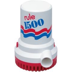 Rule 1500 GPH Bilge Pump, High Capacity Bilge Pump