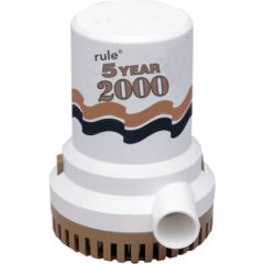 Rule Gold Series, 3000 GPH, High Capacity, Bilge Pump, 12V