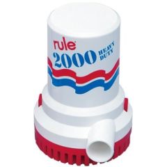 Rule 2000 GPH Bilge Pump, High Capacity Bilge Pump