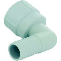 Rule 1207R Barbed Bilge Pump Port Fitting, 1-1/8" 90°, Rule bilge pump