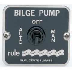 Rule 3 Way Bilge Panel Switch, boat electrical systems