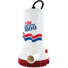 Rule 110V AC Automatic Sump Pump, 1800 GPH