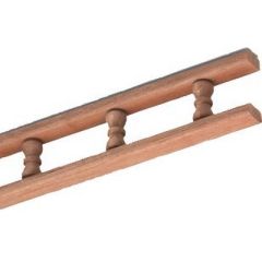 Whitecap 60705 Teak Pin Rail, Boat Accessories