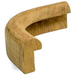 Whitecap 60837 Teak Edge Molding, Outside Corner, boat decor, elegant finish