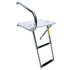 Garelick EEz-In Transom Platform, 2 Step Telescoping Ladder