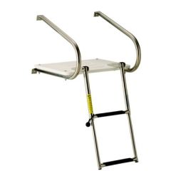 Garelick EEz-In Swim Platform, Telescoping Ladder