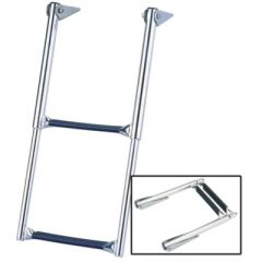 Garelick EEz-In Over Platform Telescoping Ladder, 2-Step, boat ladder