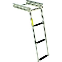 Garelick 19643 Under Platform Ladder, Pontoon Boat Ladder
