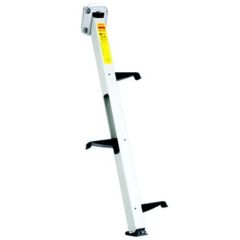 Garelick 3 Step Compact EEz-In II Transom Ladder, Anodized Aluminum, boat access, high-quality, sturdy, easy installation, corrosion-resistant, reliable performance, compact design, USA-made, durable, comfortable stepping, stability, innovative design