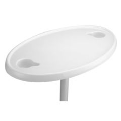Deluxe Oval Stowable Table System, boating experience