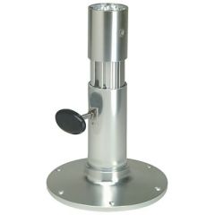 Garelick EEz-in Adjustable Height Seat Base, Satin Anodized Finish, Smooth Stanchion, Friction Lock, Aluminum Construction, Stability, Adjustable Height Mechanism, Durable, Boating, Outdoor Adventure