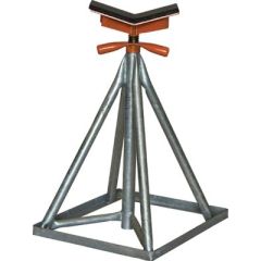 Brownell Galvanized Keel Stand, V Top, boat support, keel stand, American steel, stackable design, Brownell Boat Stands, boat maintenance, SWL 20,000 pounds, height adjustment, durable, reliable, USA-made, convenient storage, stable support