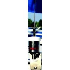 Metz MANTA6 3' S.S. Whip VHF Antenna, small boats