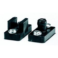 Taylor Black Thermoplastic Door Catches, Ball Stud