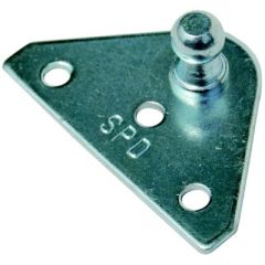 Zinc Plated Gas Lift Hardware, Flat Bracket
