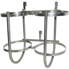 Taylor Stainless Steel Fender Rack, S/S 2 FENDER HOLDER