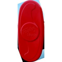 Taylor Trolling Motor Prop Cover, 2 Blade, 12", boat cover protection, marine-grade vinyl, prop blade shield, Taylor quality, durable prop cover, vibrant red color, 12" diameter, precision design