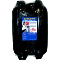 Taylor 2Pk Boatguard Fenders, Black UV Marine Vinyl