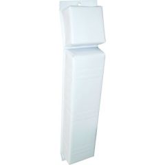 Taylor 324 Vinyl Covered Contour/Flat Fender, 30" White, boat owner, marine accessories