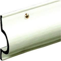 Taylor Heavy Duty Double Molded C-Shape Gard, White, Dock Edging, Durable, Easy Installation