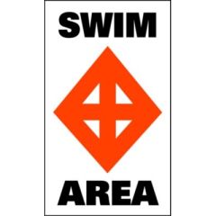 Taylor Sur-Mark Buoy Label, swim area safety