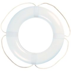 Aero Buoy 24" Life Ring, CCG Approved, marine safety equipment, Taylor, Canada, aquatic adventures, polyethylene outer shell, closed cell foam core, grab line threading system, emergency situation, buoyancy, reliable, rope replacement, durable, grip, peac