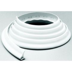 Taylor White Twin-Flap Vinyl Deck Channel, deck construction