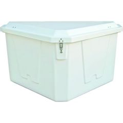 Triangle Dock Box, Fiberglass Dock Box