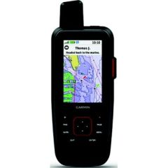 Garmin GPSMAP® 86sci, Floating Handheld GPS, BlueChart® g3 Coastal Charts, Iridium® Satellite Communication, InReach® Capability, Wireless Connectivity, Boat Data Integration, Remote Control, Sunlight-Readable Display, Pre-loaded Charts, Two-way Messaging