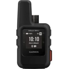 Garmin 0100260201 Inreach® Mini 2 Satellite Communicator, Black, adventurers, GPS device, handheld, safety, emergency, SOS message, location sharing, TracBack® routing, digital compass, Garmin Explore app, battery life, extended adventures, inReach Mini 2