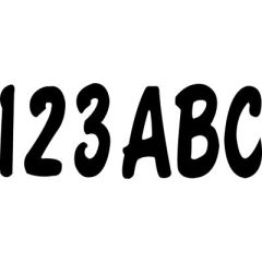 Hardline Series 200EC Registration Kit, Cursive Font