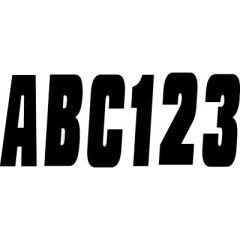 Hardline Series 350 Registration Kit, Solid Color Font