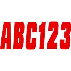 Hardline Series 350 Registration Kit, Solid Color Font