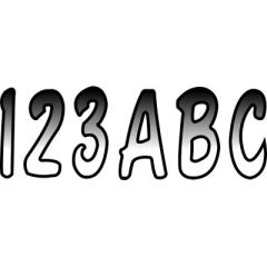 Hardline Series 200 Registration Kit, Cursive Font, Color Gradations, Boat Decals, Snowmobile Decals, PWC Decals, Customization Solution, Factory Matched Colors, UV Coated Finish, Fuel Resistant, Scratch Resistant, Easy Application, Watercraft Decals, Sno