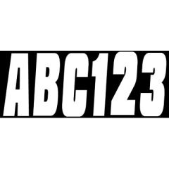 Hardline Series 350 Registration Kit, Solid Color Font