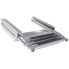 Windline SS Under Platform Telescoping Slide Mount Ladder, 3-Step, boat ladder, stainless steel