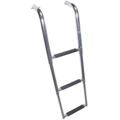 3 Step S.S. Under Platform Telescoping Ladder, boat ladder