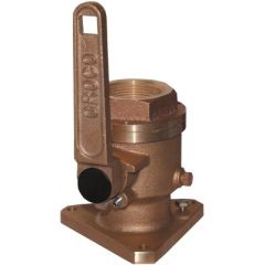 Groco BV Bronze Full-Flow Flanged Ball-Type Seacock, marine equipment
