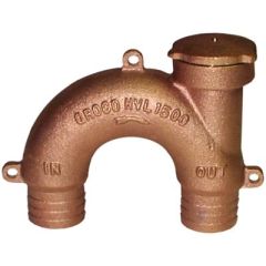 Groco HVL750 Bronze Vented Loop, 3/4" ID hoses