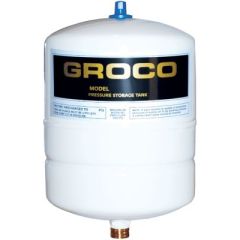 Groco PST-2 Pressure Storage Tank, seamless water pressure, innovative pneumatic charge, rubber bladder, consistent pressure delivery, easy installation, extended water pressure, durable construction, smooth pressure delivery, ultimate shower experience, 