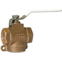 Groco TWV Bronze 3-Way Full Flow Valve, plumbing needs